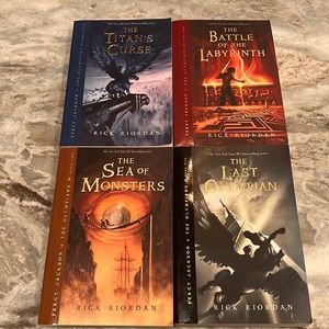 Percy Jackson and the Olympians book set